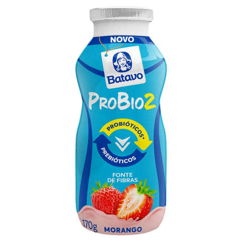 IOGURTE BATAVO PROBIO2 170G MORANGO