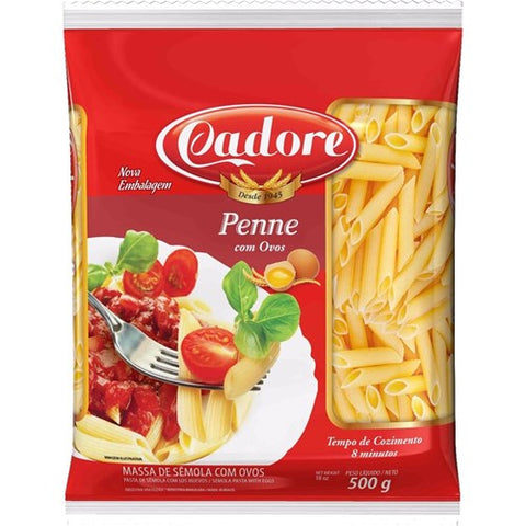 MACARRAO CADORE OVOS PENNE 500g