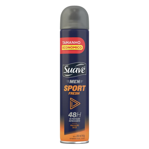 DESODORANTE SUAVE AERO MEN SPORT FRESH 200ml