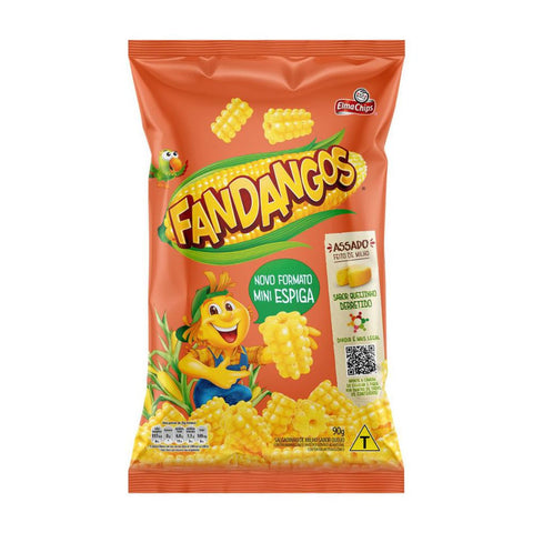 BISCOITO ELMA CHIPS FANDANGOS ESPIGA QUEIJO 90g