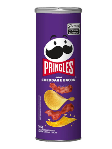 BATATA PRINGLES CHEDDAR BACON 105g