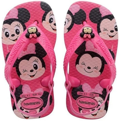 HAVAIANAS NEW BABY CLASSIC DISNEY ROSA FLUX 23/24