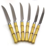 FACA MIMO STYLE CHURRASCO BAMBU ASPER C/6