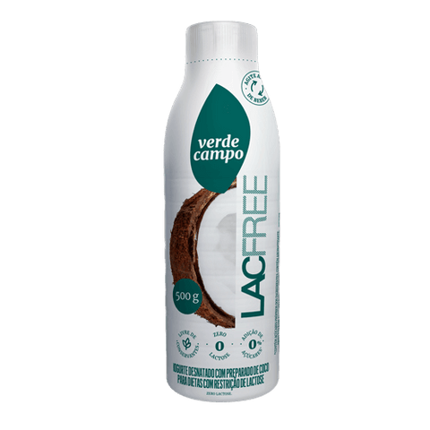 IOGURTE VERDE CAMPO LACFREE COCO 500g