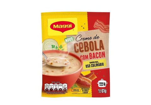 CREME CEBOLA MAGGI COM BACON 61g