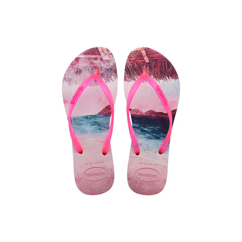 HAVAIANAS SLIM PAISAGE CANDY PINK 35/36