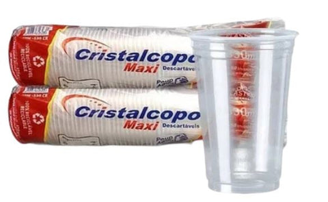 COPO DESCARTAVEL CRISTALCOPO MAXI PP TRANSP 550ml C/50