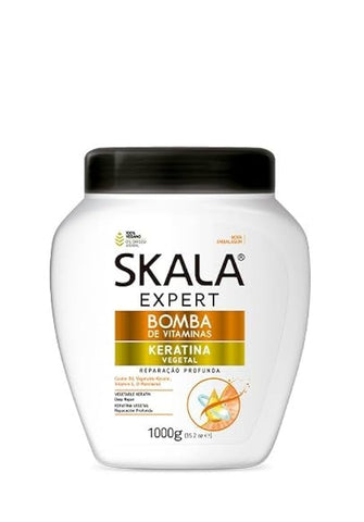 CREME DE TRATAMENTO SKALA 1kg EXPERT BOMBA VITAMINAS KERATINA