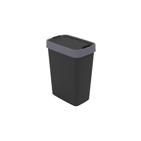 LIXEIRA PLASUTIL DUPLA ABERTURA 9L