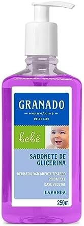 SABONETE LIQ GRANADO BEBE 250ML LAVANDA