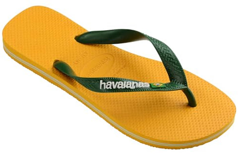 HAVAIANAS BRASIL LOGO AMARELO POP 41/42