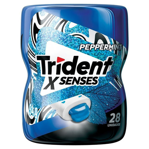 CHICLETE TRIDENT GF XSENSES 54G PEPPERMINT