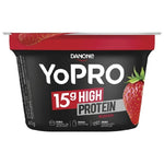 IOGURTE DANONE YOPRO 15g HIGH PROTEIN MORANGO 160g