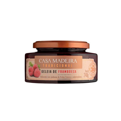 GELEIA CS MADEIRA TRADICIONAL 240G FRAMBOESA