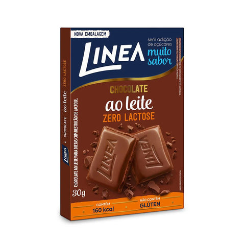 CHOCOLATE LINEA ZERO LACTOSE CHOC LEITE 30g