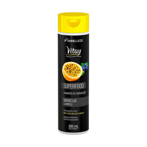 SHAMPOO VITAY SUPERFOOD MARACUJA & MIRTILO 300ml