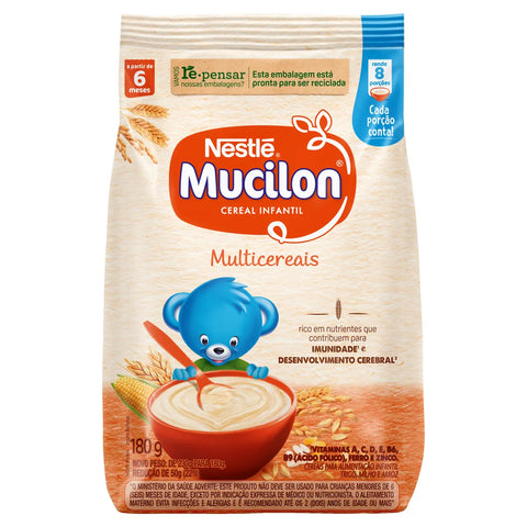 MUCILON NESTLE MULTICEREAIS 180g