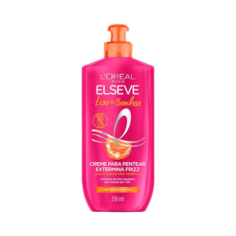 CREME DE PENTEAR ELSEVE 250ml LISO SONHO FRIZ