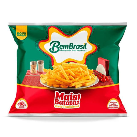 BATATA PRE FRITA BEM BRASIL MAIS BATATA 400g