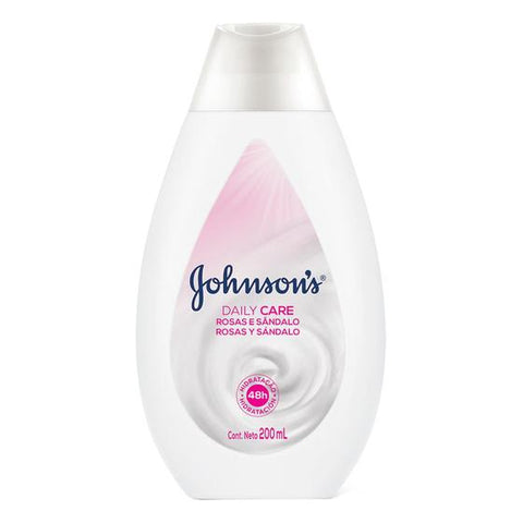 HIDRATANTE JOHNSONS DAILY CARE ROSAS SANDALO 200ml