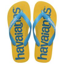 HAVAIANAS TOP LOGOMANIA MIDTECH AMARELO LIMAO 37/38