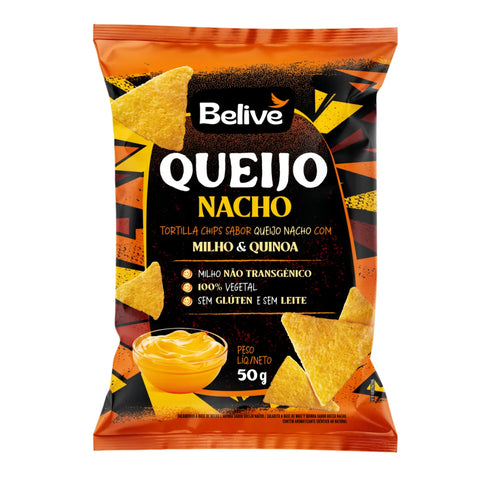 BISCOITO BELIVE TORTILLA 50G SAL ROSA