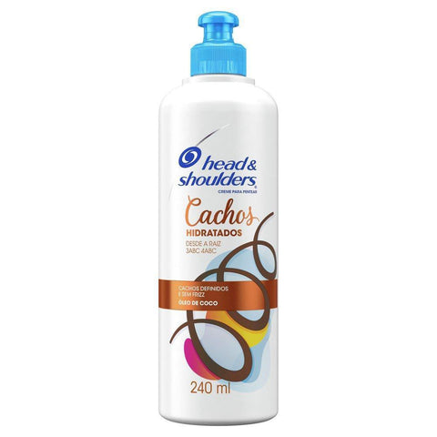 CREME DE PENTEAR HEAD SHOULDERS CACHOS HIDRATADOS 240ml