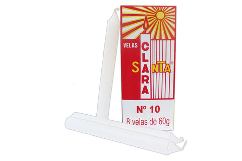 VELA STA CLARA N10 C/8 480g