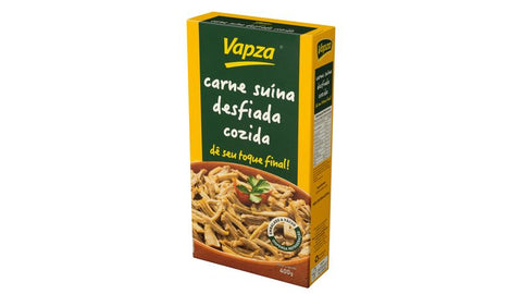 CARNE SUINA VAPZA COZIDA DESFIADA A VACUO 400g