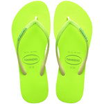 HAVAIANAS SLIM GLITTER NEON LIMA 41/42