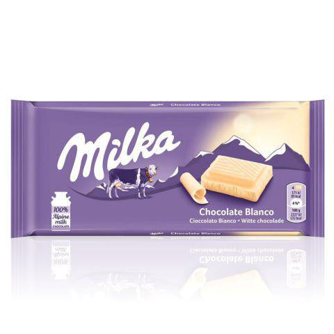 CHOCOLATE MILKA BRANCO 100g