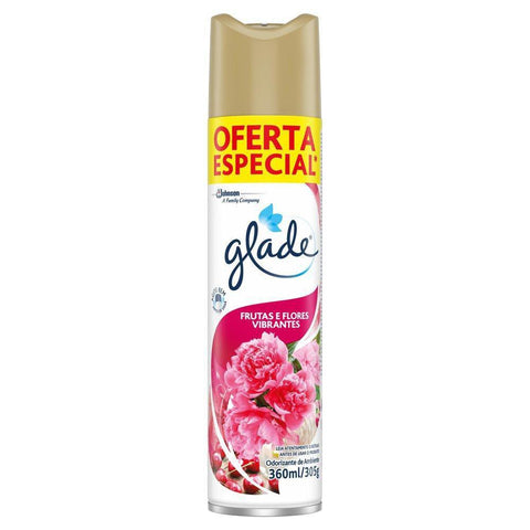 ODORIZADOR GLADE FRUTAS FLORES VIBRANTES 360ml