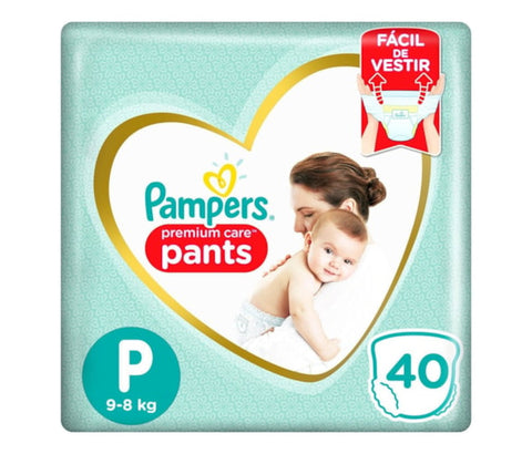 FRALDA PAMPERS PREMIUM PANTS P C/40