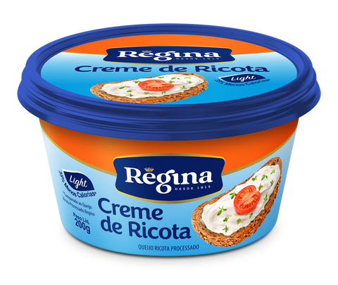 CREME DE RICOTA REGINA 200g LIGHT
