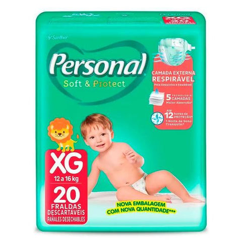 FRALDA PERSONAL JUMBO XG C/20