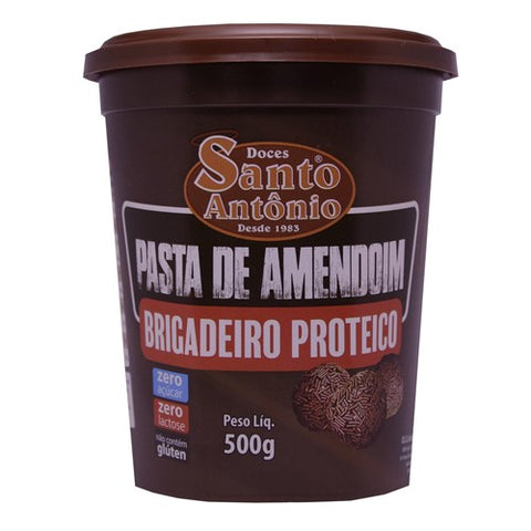 PASTA AMENDOIM STO ANTONIO BRIGADEIRO PROTEIC 500g