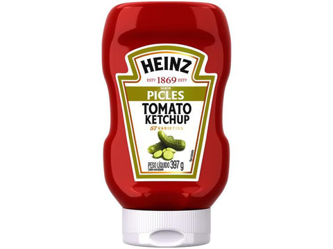 KETCHUP HEINZ PICLES 397g