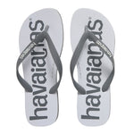 HAVAIANAS LOGOMANIA CINZA/ACO 39/40
