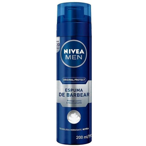 ESPUMA BARB NIVEA MEN 193G HIDRATANTE