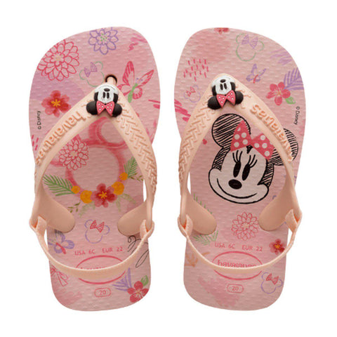HAVAIANAS NEW BABY CLASSIC DISNEY ROSA BALLET/ROSA 19