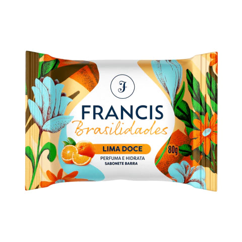 SABONETE FRANCIS BRASILIDADES LIMAO DOCE 80g