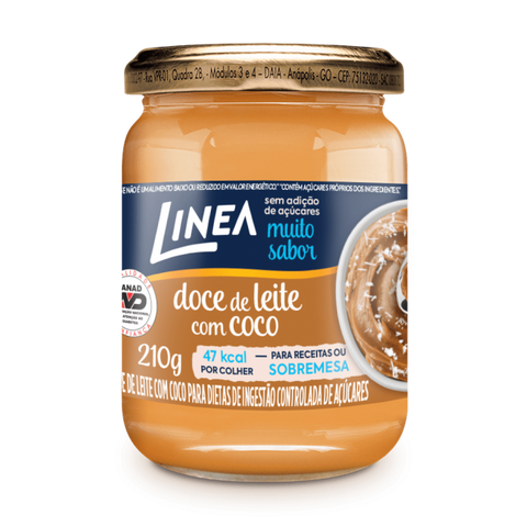DOCE LEITE LINEA ZERO COCO 210g