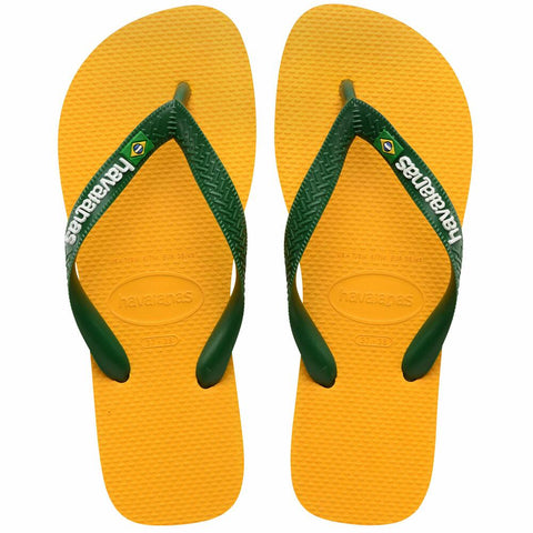 HAVAIANAS BRASIL LOGO AMARELO POP 33/34