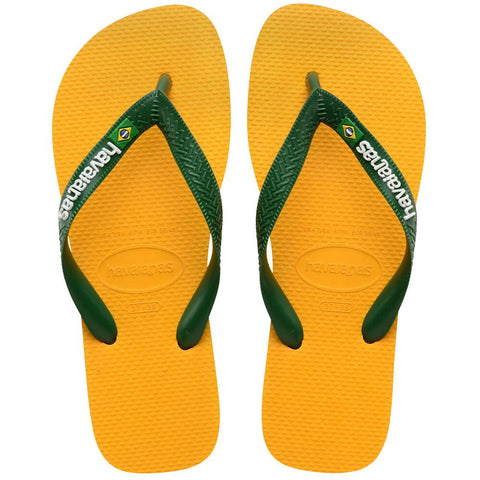 HAVAIANAS BRASIL LOGO AMARELO POP 33/34