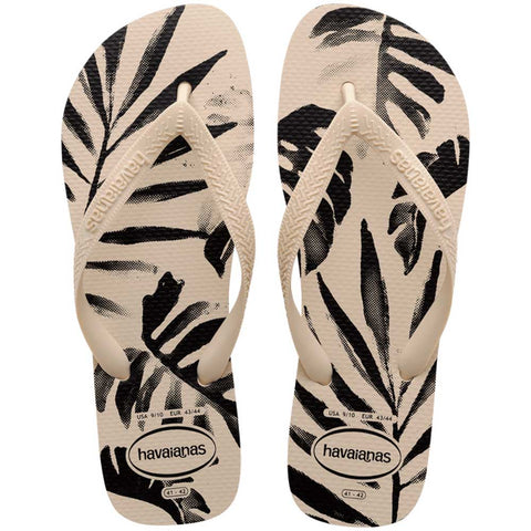 HAVAIANAS ALOHA BEGE PALHA 33/34
