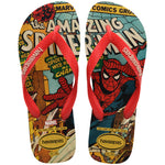 HAVAIANAS TOP MARVEL CLASSICS BEGE/VERMEL 25/26