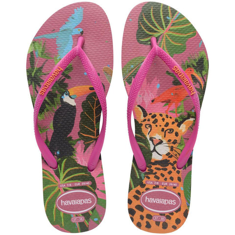 HAVAIANAS SLIM SUMMER BLISS ROSA GUM 39/40