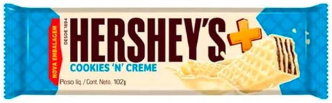 CHOCOLATE HERSHEYS MAIS COOKIES N CREME 102g