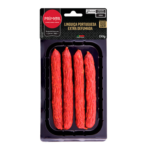 LINGUICA  PORTUGUESA PRIMOR 150G FININHA