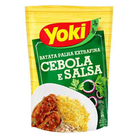 BATATA PALHA YOKI EXTRA FINA CEBOLA SALSA 100g